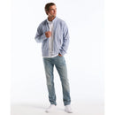 Herringbone Stripe Jacket - Sargasso Sea