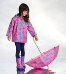 Heart Colour Change Rain Jacket - Heart
