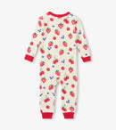 Summer Berries Cotton Coverall - Berries