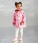 Summer Berries Snap Rain Coat - Berries