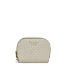 Liverpool Flower Emboss Purse - Chalk