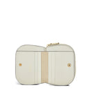 Liverpool Flower Emboss Purse - Chalk