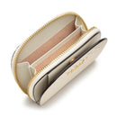 Liverpool Flower Emboss Purse - Chalk