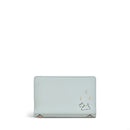 Come Rain Or Shine Bifold Purse - Seafoam