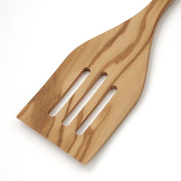 Olive Wood - Slotted Turner