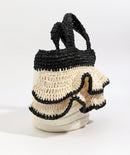 Saffra Bag - Black & Sand