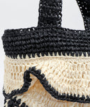 Saffra Bag - Black & Sand
