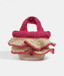 Saffra Bag - Pink & Sand
