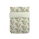 Elouise Duvet Cover Set - Parchment & Rose
