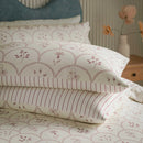 Summer Scallop Duvet Cover Set - Lavender