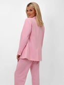 Saasari Blazer - Pink