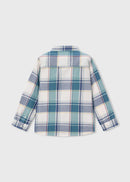 L/S Checked Shirt - Lake