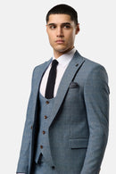 Scott 3 Piece Suit - Blue