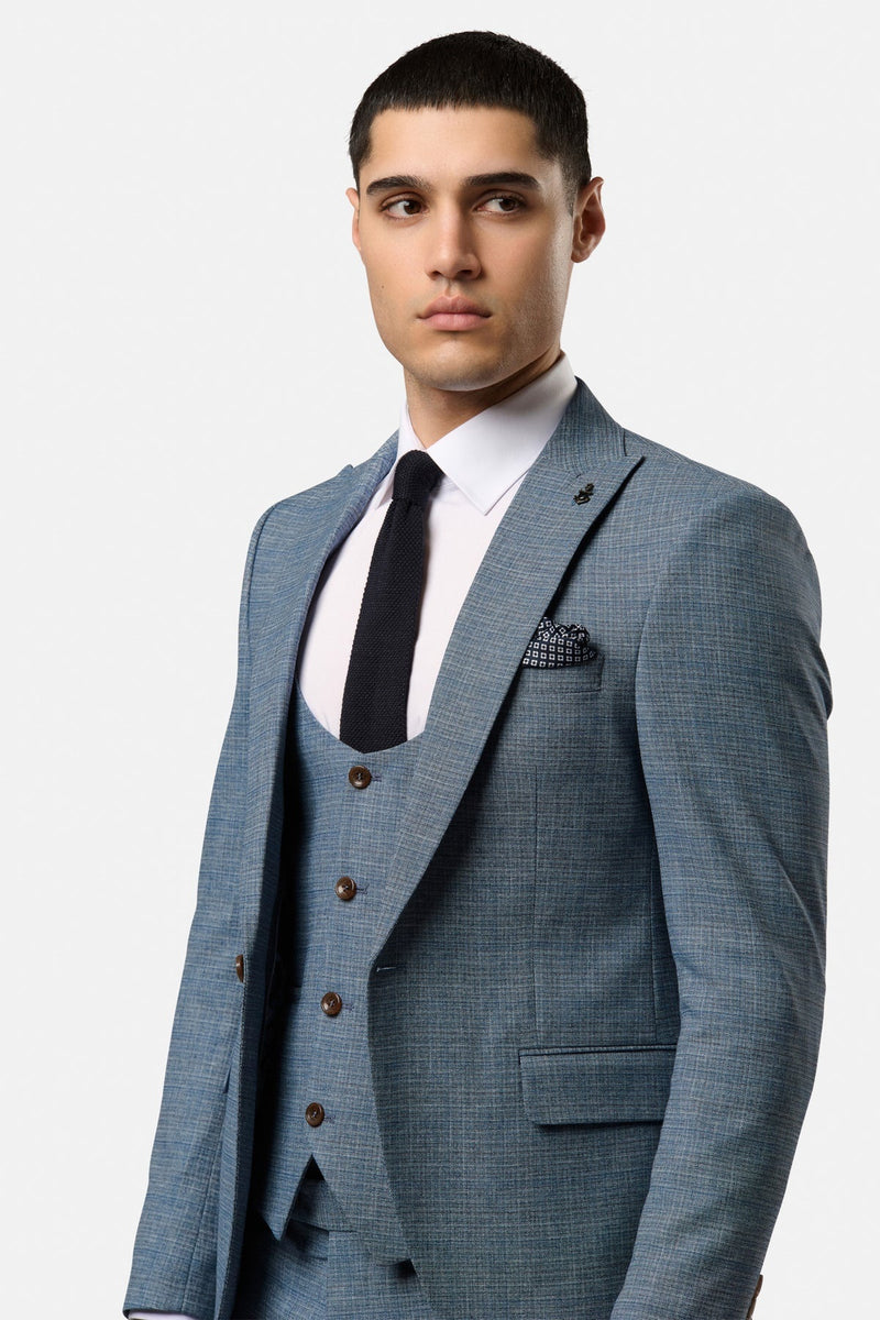 Scott 3 Piece Suit - Blue