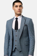Scott 3 Piece Suit - Blue