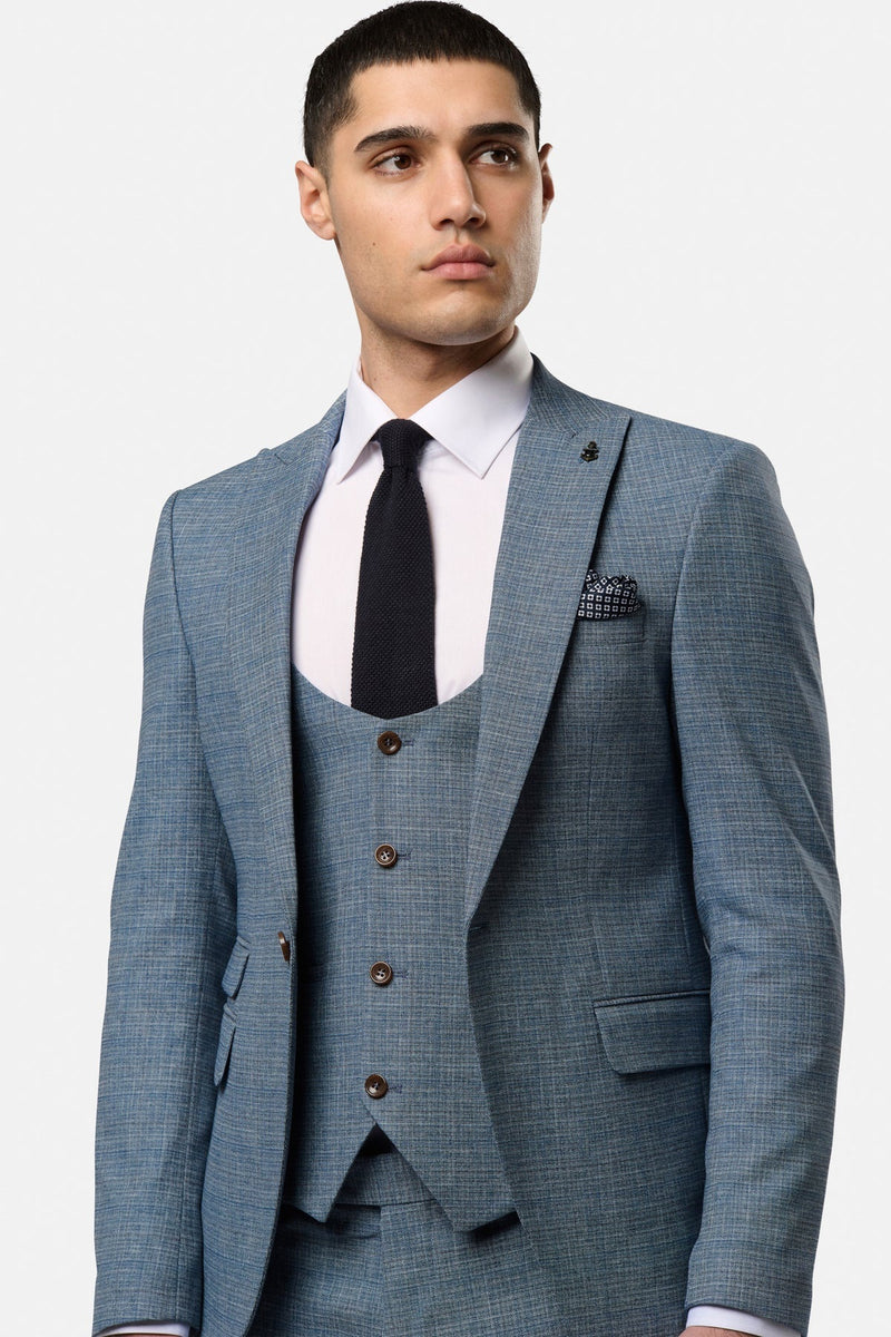 Scott 3 Piece Suit - Blue