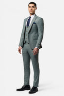 Scott 3 Piece Suit - Sage Green