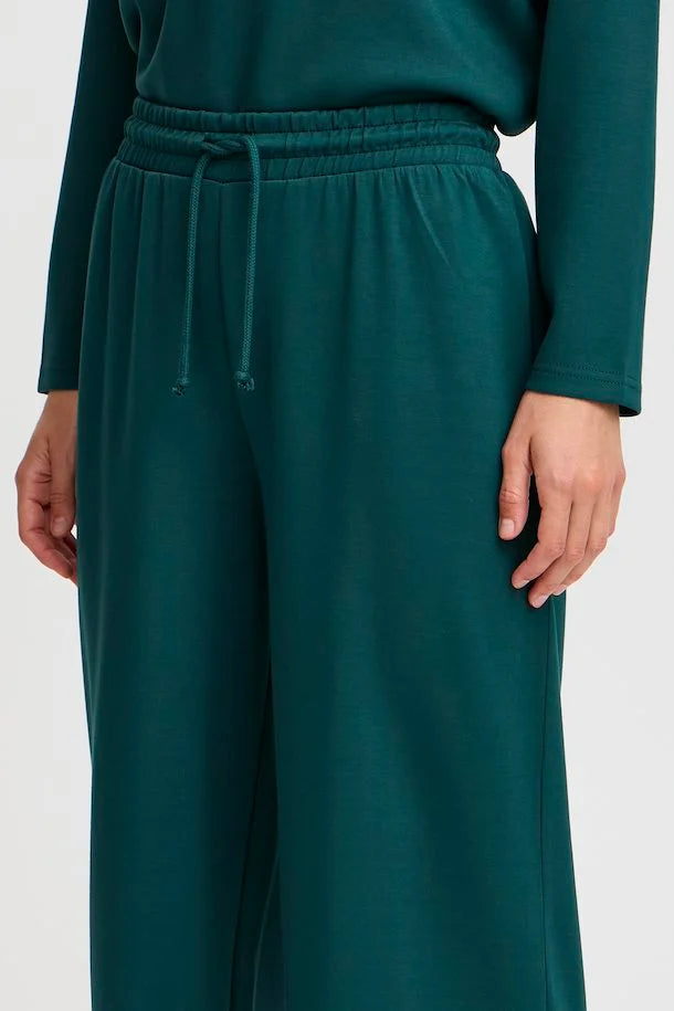 Pusti Wide Leg Trouser - Sea Moss