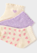 Pack 3 Socks - Lilac