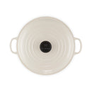 Classic Cast Iron Shallow Casserole - Crème