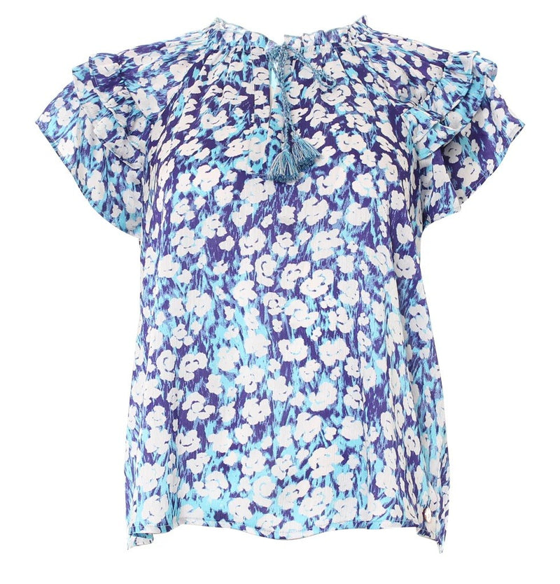 Shera Top - Blue