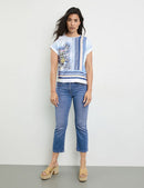 Into The Light Short Sleeve Tee - White/white