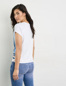 Into The Light Short Sleeve Tee - White/white