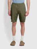 Crane Drawstring Shorts - Vintage Green