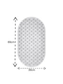 Cleo Clear Anti Slip Bath Mat
