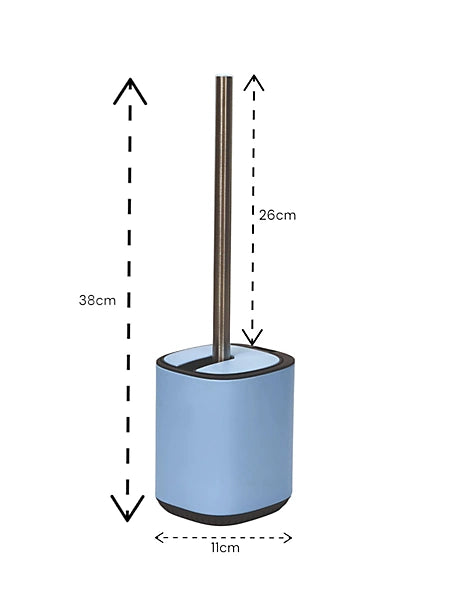 Echo Toilet Brush and Holder - Blue