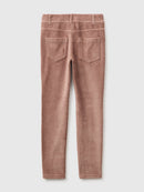 Girls Skinny Cord Jean - Brown