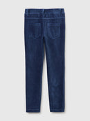 Girls Skinny Cord Jean - Dark Blue