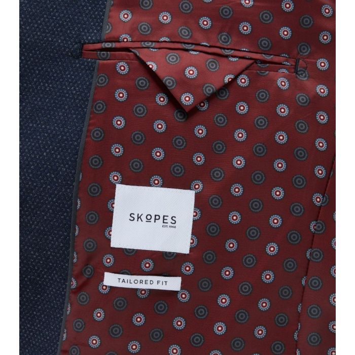 Gerome Birdseye Jacket - Navy