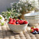 16cm Light Grey Pattern Ceramic Bowl