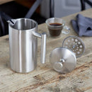 12 Cup Double Walled Matt Cafetiere, 1.4L