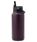 Flip Straw Bottle 900ml - Autumn Berry