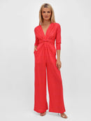 Sophia Jumpsuit - Coral