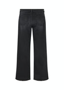 Gustava Straight Leg Jeans - Black Denim