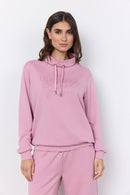 Banu Drawstring Sweatshirt - Shadow Rose