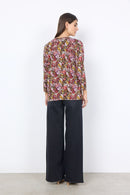 Marica AOP 261 Blouse - Cardinal