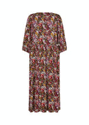 Marica AOP 263 Dress - Cardinal