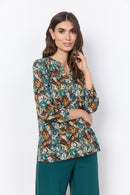 Marica AOP 261 Blouse - Shady Green