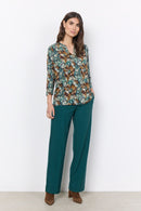 Marica AOP 261 Blouse - Shady Green