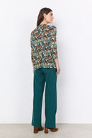 Marica AOP 261 Blouse - Shady Green
