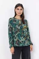 Marica AOP 264 Blouse - Shady Green