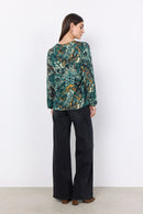 Marica AOP 264 Blouse - Shady Green