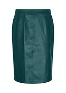 Gunilla 8 High Waist Skirt - Shady Green