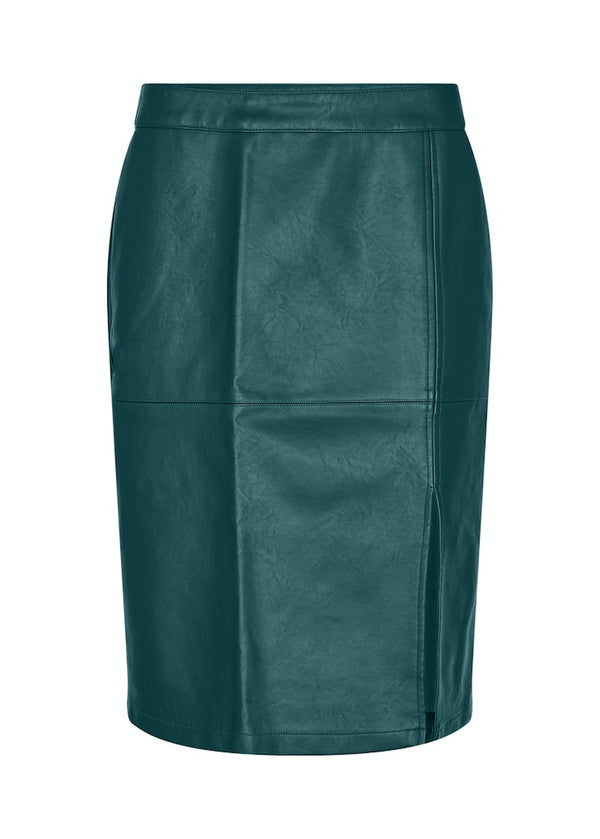 Gunilla 8 High Waist Skirt - Shady Green