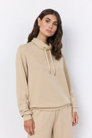 Banu Drawstring Sweatshirt - Sand