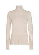 Dollie TurtleNeck Jumper - Cream Melange